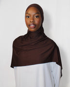 Bamboo Hijab Chocolate Brown
