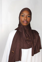 Kristal Hijab Brown