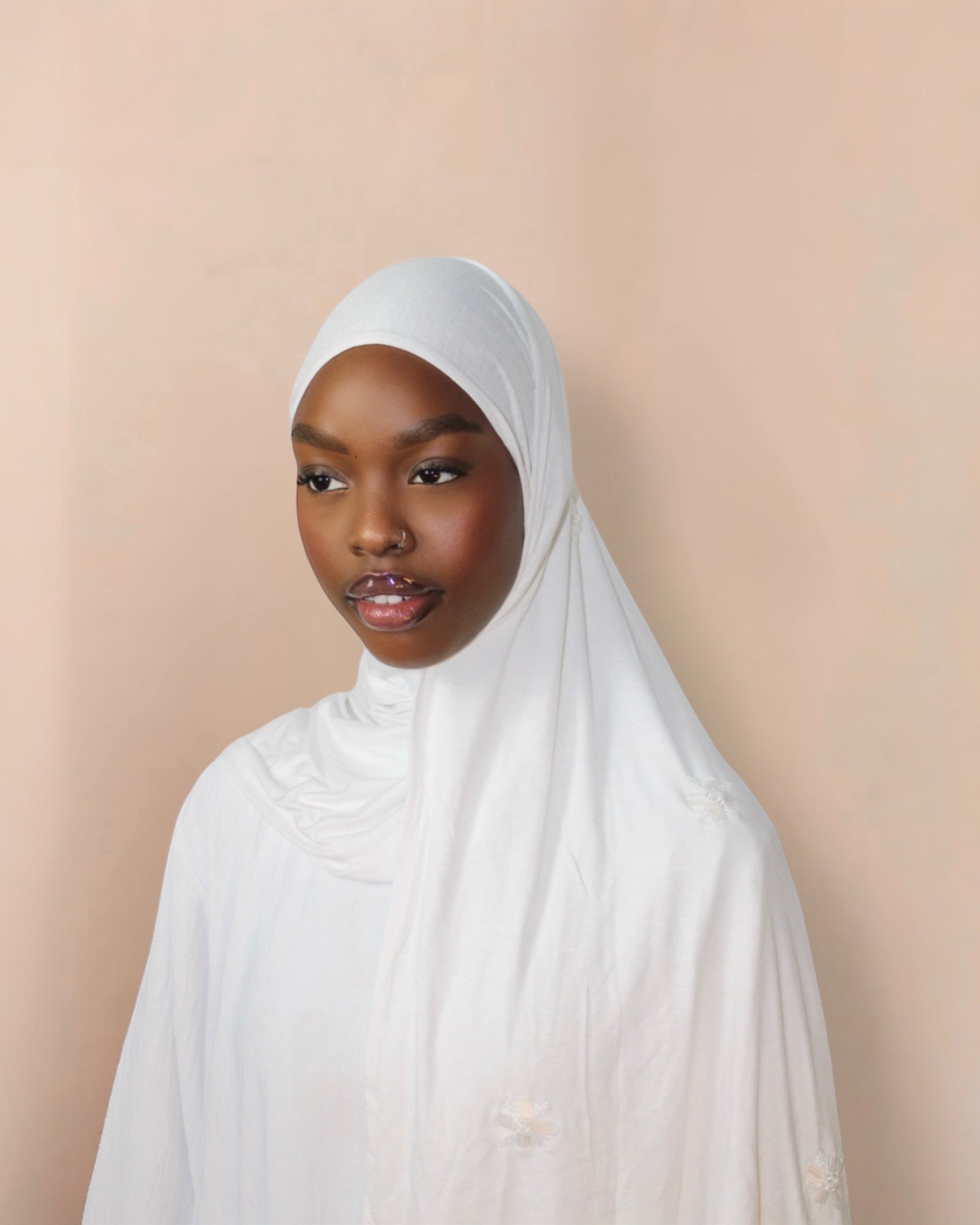 Kristal Hijab White