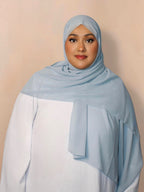 Chiffon Hijab Baby Blue