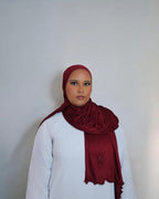 Perle Hijab Burgundy