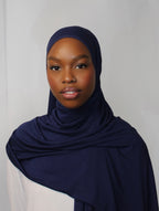Bamboo Hijab Midnight Blue