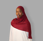 Chiffon Hijab Marron
