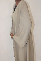 The Safia Abaya Dark Biege