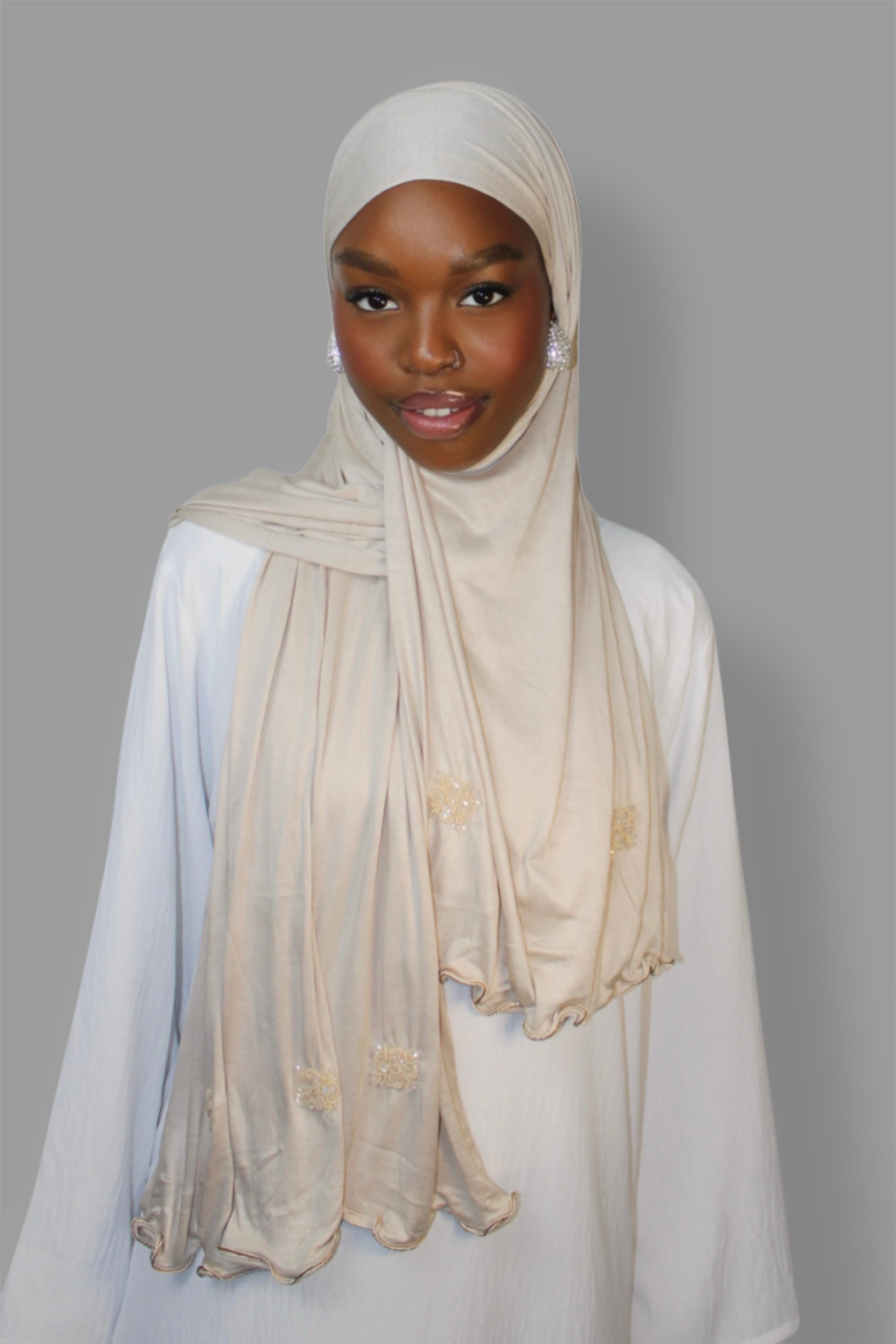 Perle Hijab Beige
