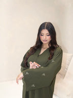 The Safia Abaya Army Green