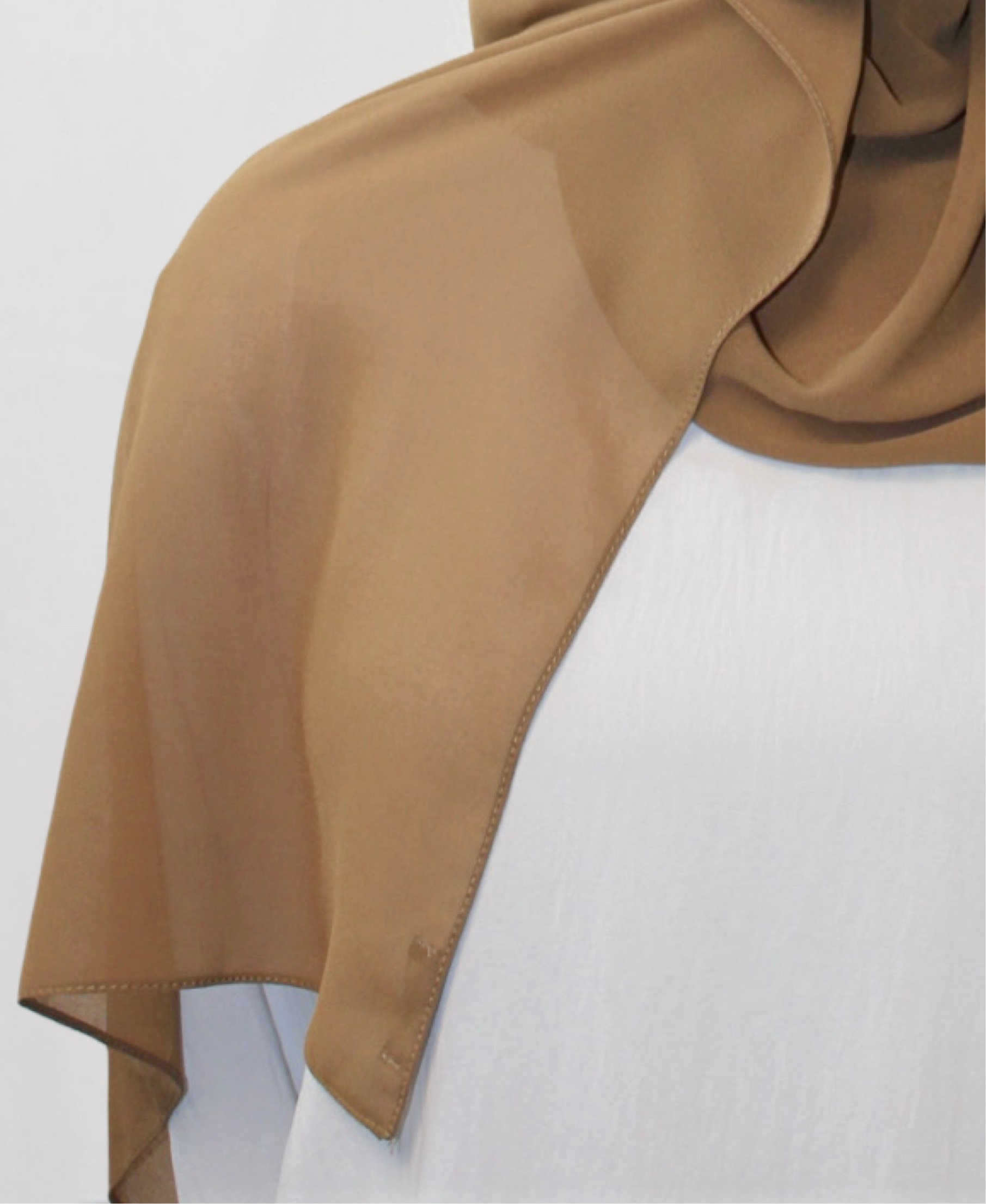 Chiffon Hijab Mocha Brown