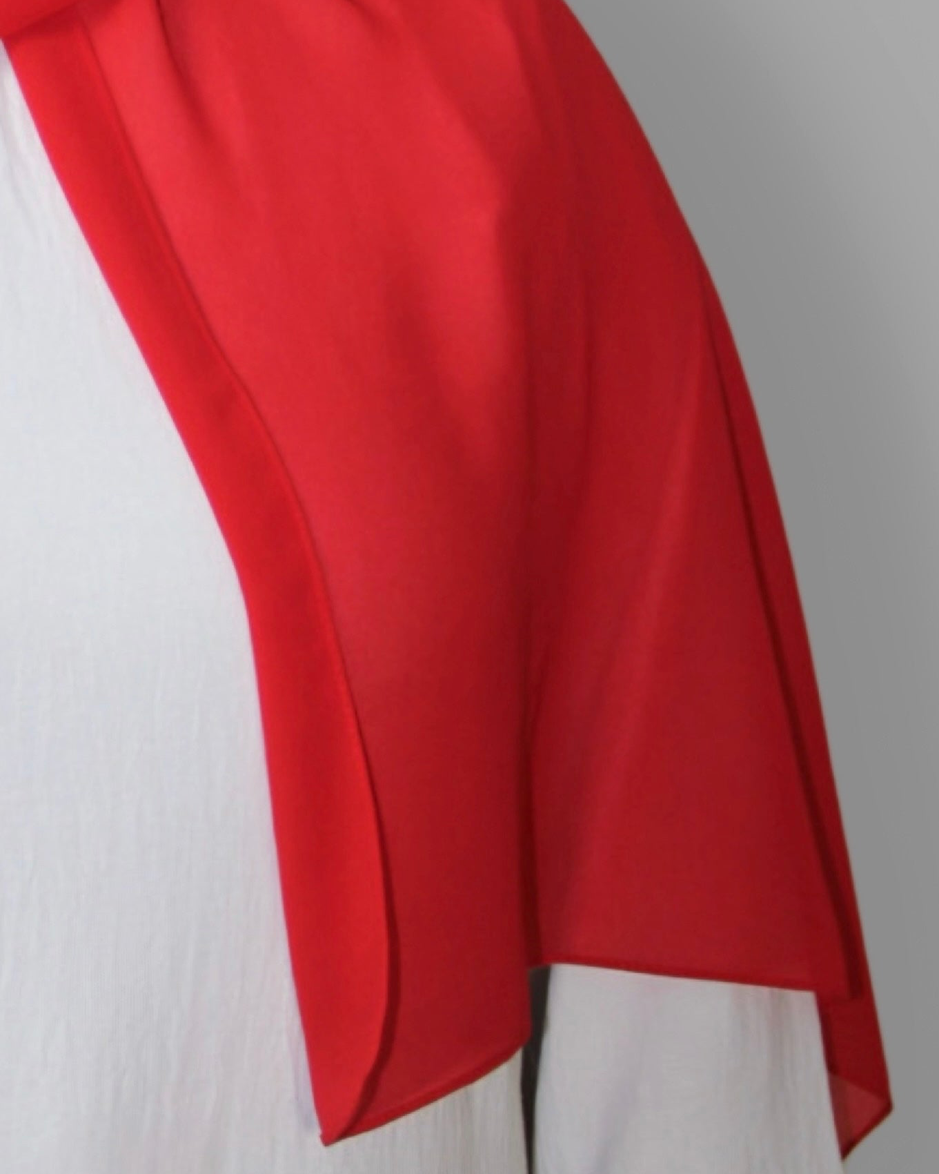 Chiffon Hijab Red