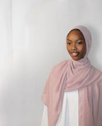 Chiffon Hijab Dusky Pink