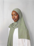 Luna Hijab Green