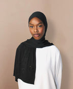 Luna hijab Black