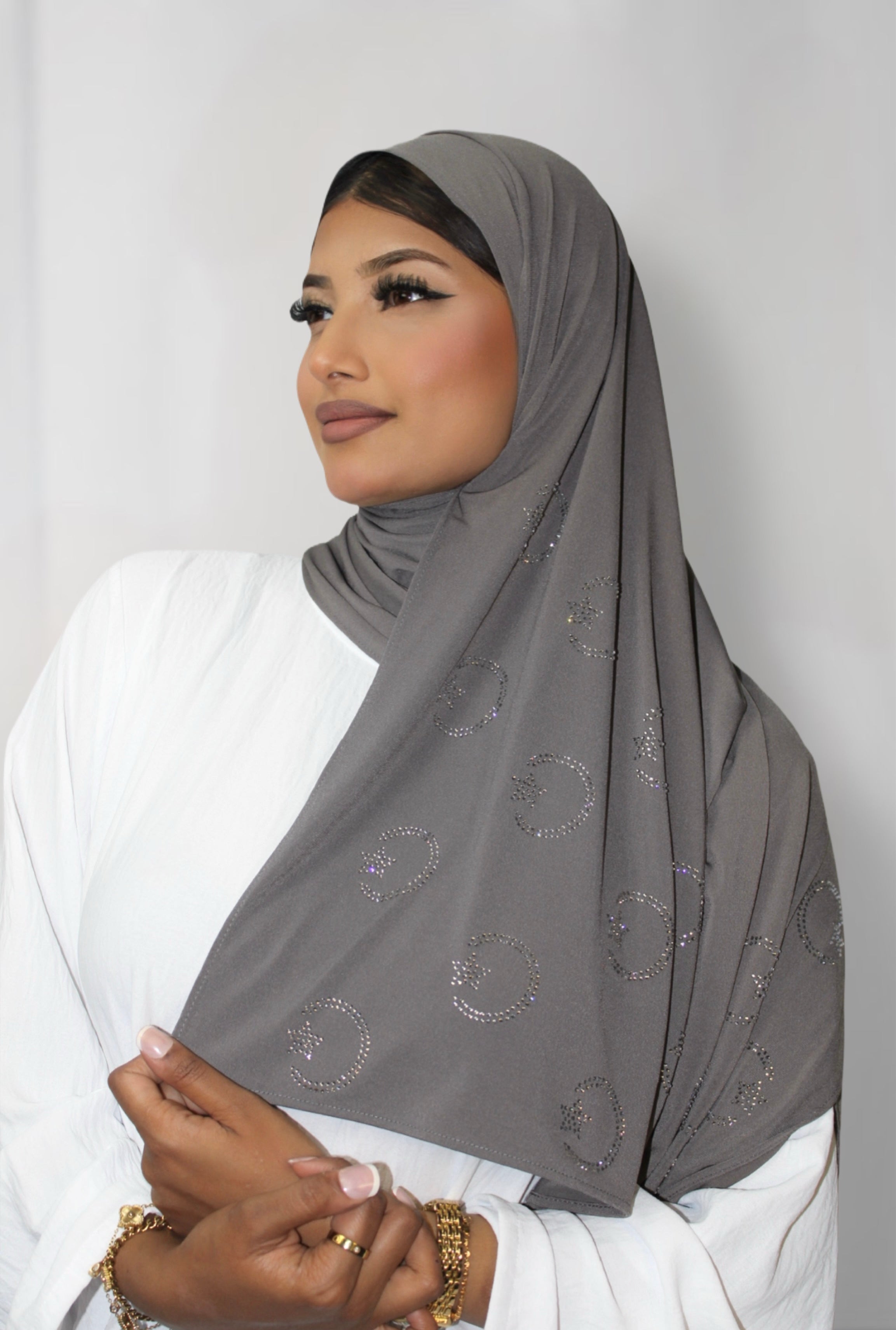 Luna Hijab Deep Fossil