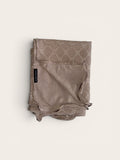 Monogram Hijab Light Brown