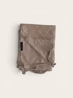 Monogram Hijab Light Brown