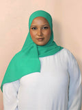 Chiffon Hijab Emerald Green