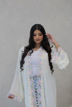 The Zahra Abaya Butter Yellow