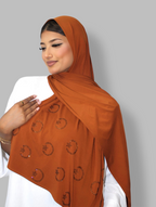 Luna Hijab Terracotta