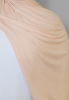 Bamboo Hijab Peach Nude