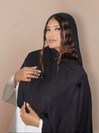 Kristal Hijab Black