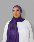 The Classy Hijab Purple