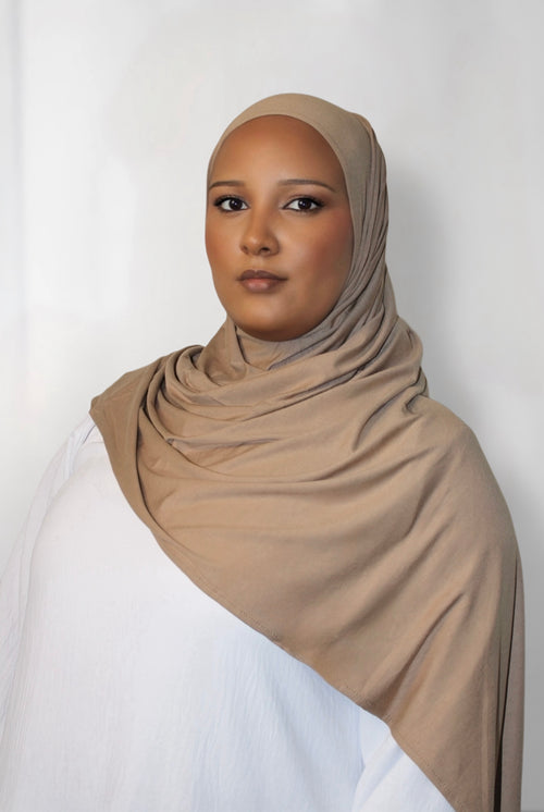 Bamboo Hijab Cappuccino
