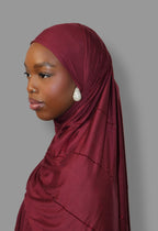 The Classy Hijab Burgundy