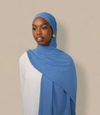 Diamond Chiffon Blue