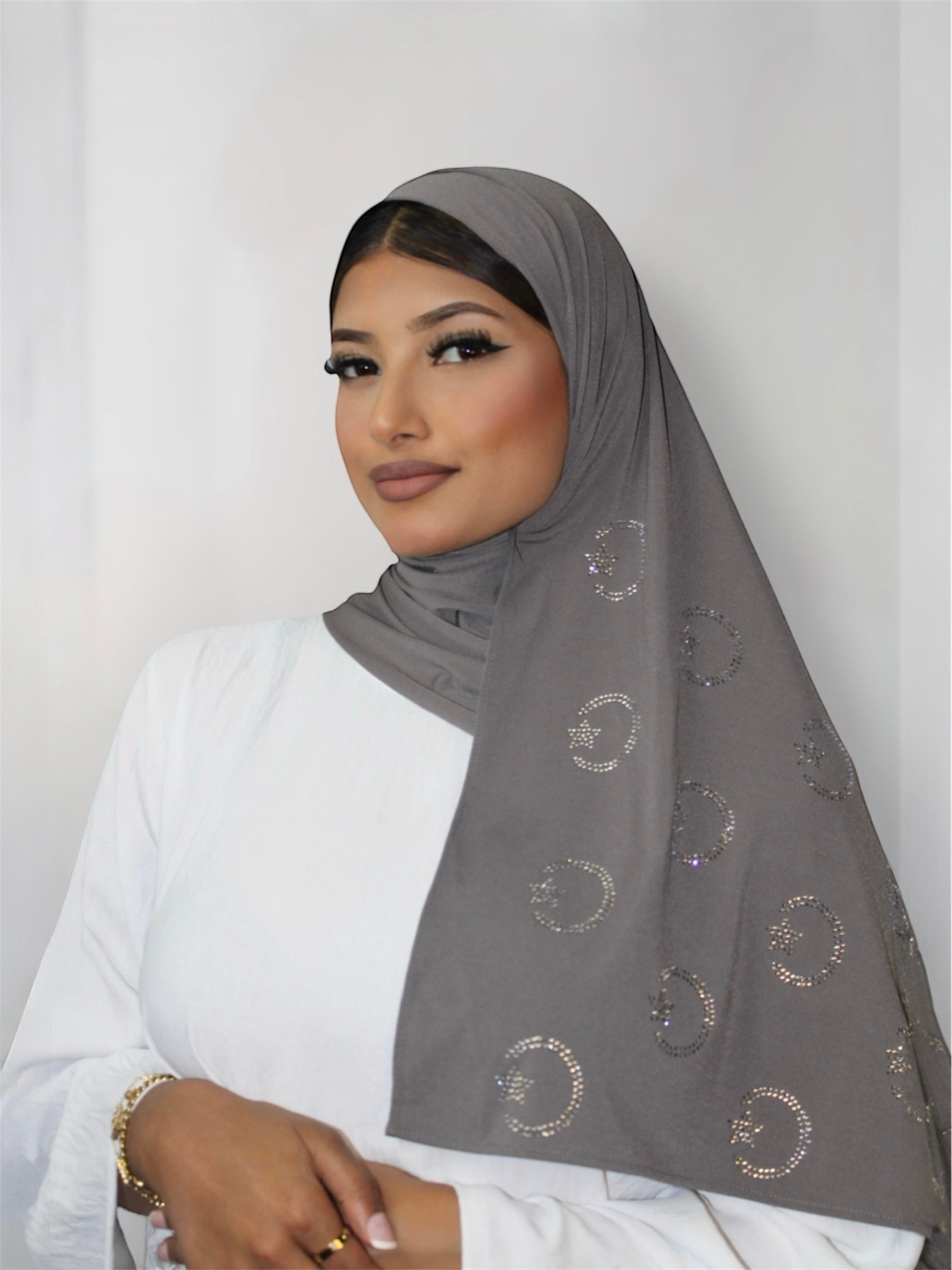 Luna Hijab Deep Fossil