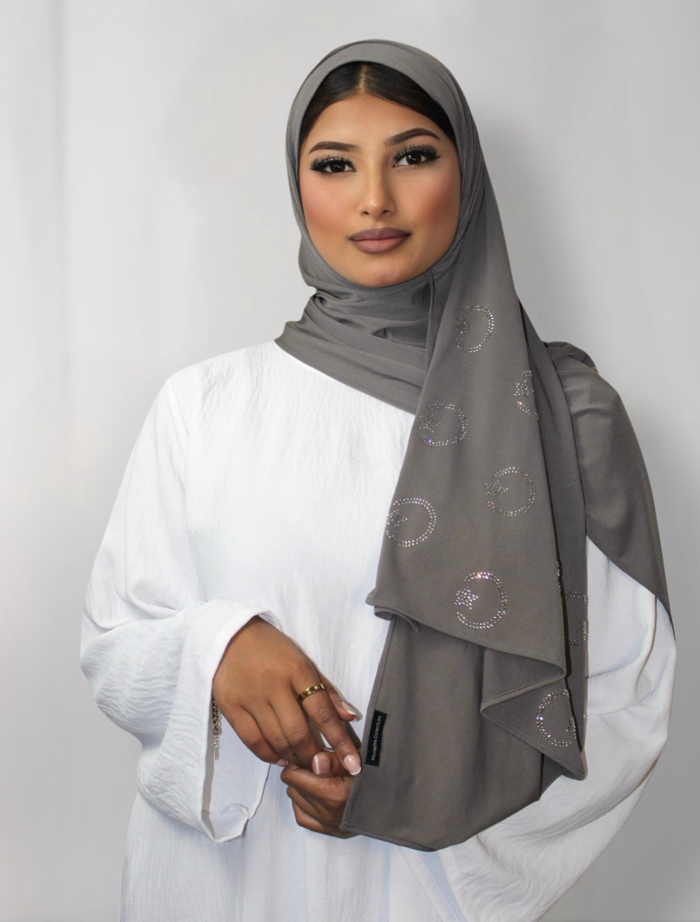 Luna Hijab Deep Fossil