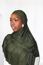 Perle Hijab Khaki