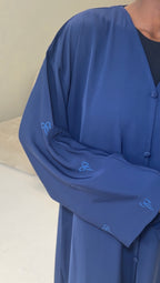 The Safia Abaya Blue