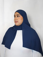 Diamond Chiffon Navy