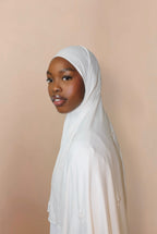 Kristal Hijab White