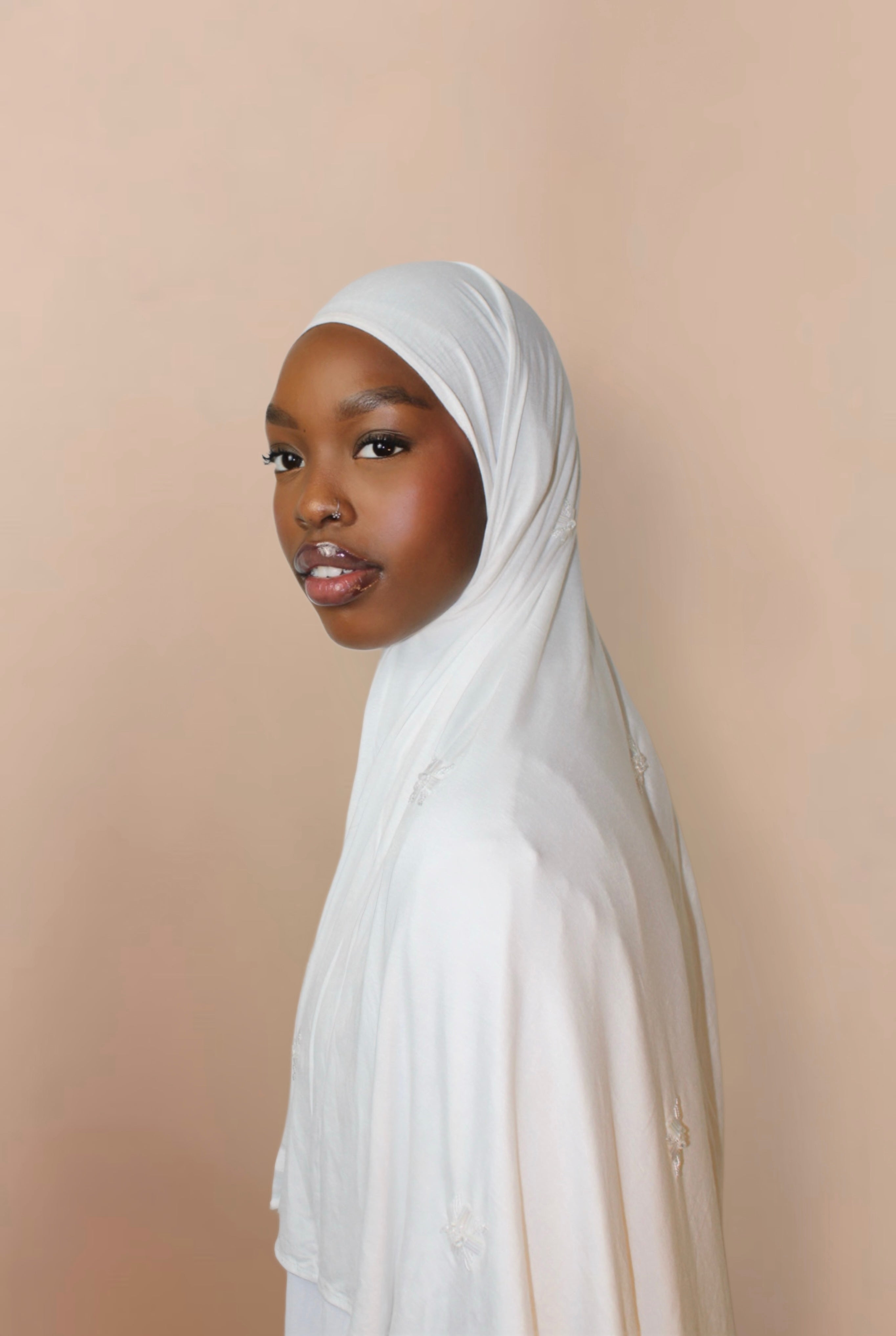 Kristal Hijab White