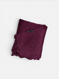 Monogram Hijab Deep Burgundy