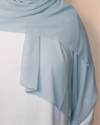 Chiffon Hijab Baby Blue