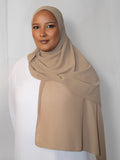 Chiffon Hijab Camel