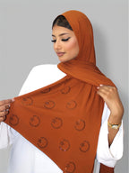 Luna Hijab Terracotta