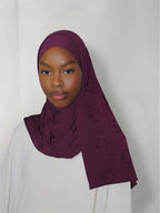 Luna Hijab Mulberry