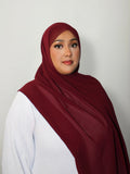 Chiffon Hijab Raisin
