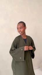 The Safia Abaya Army Green