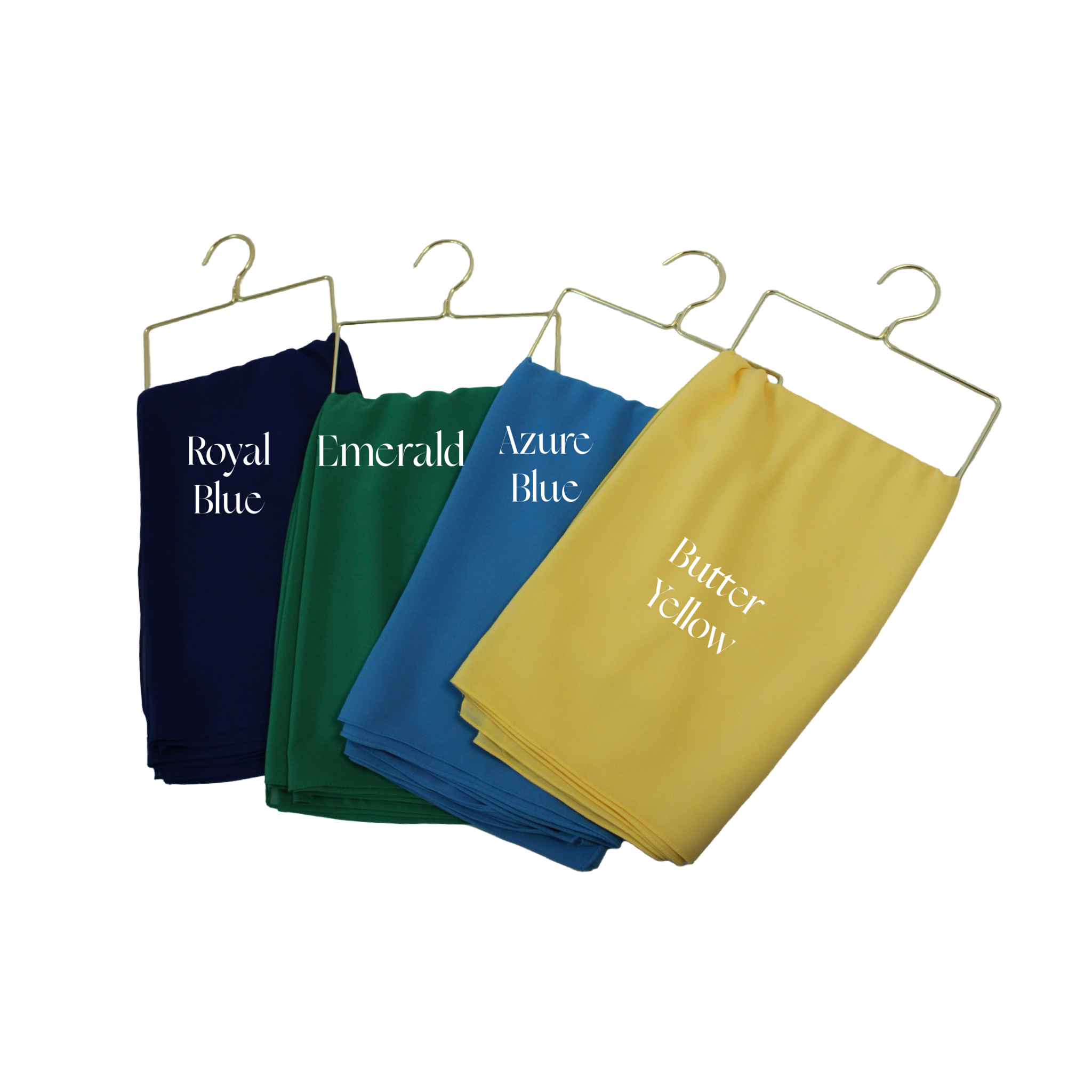 Chiffon Hijab Royal Blue
