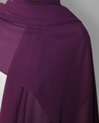 Chiffon Hijab Plum