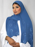 Luna Hijab Blue