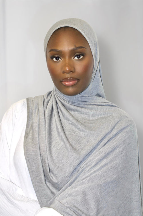 Bamboo Hijab Greymarl
