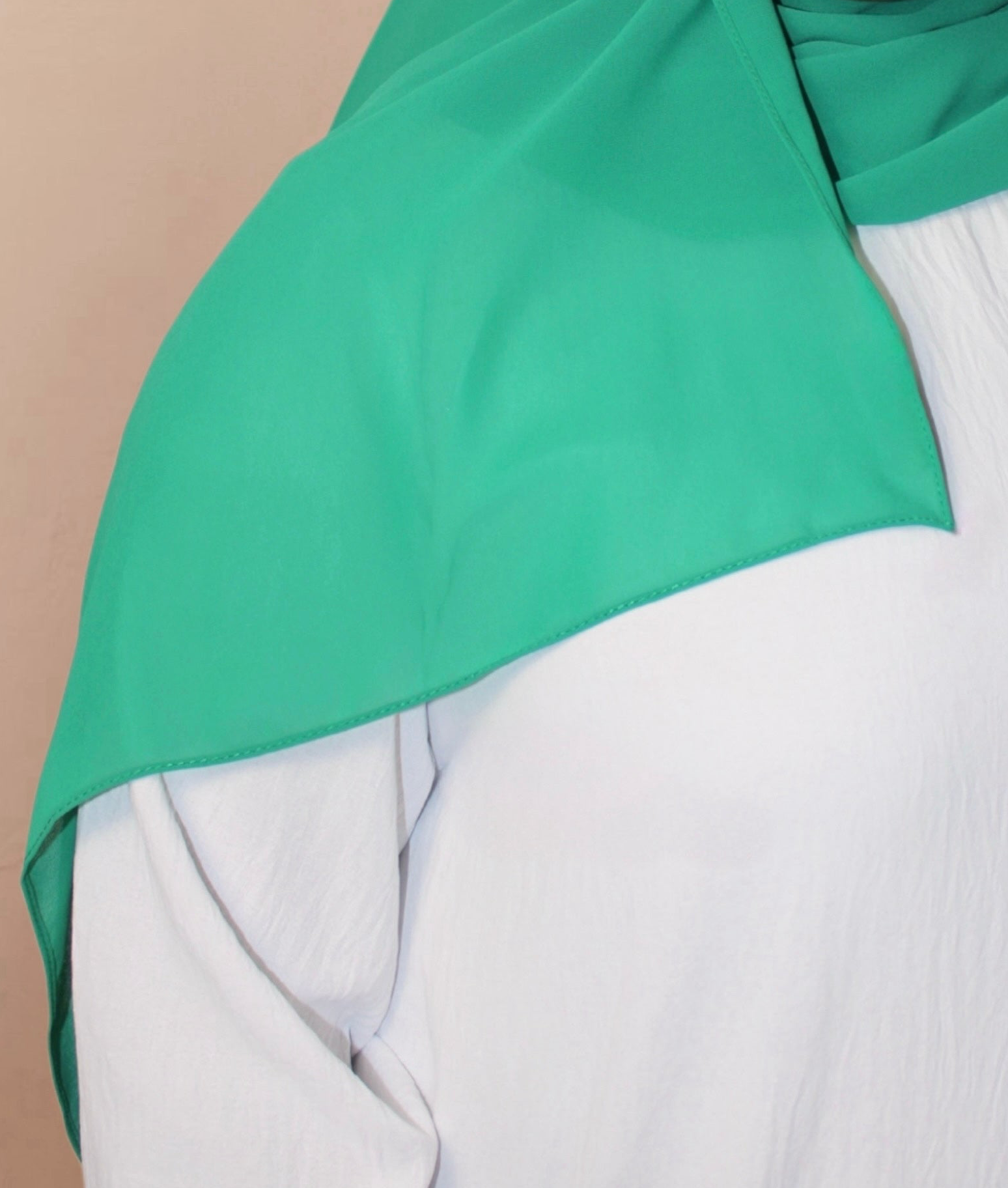 Chiffon Hijab Emerald Green