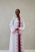 The Zahra Abaya Butter Yellow