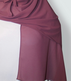 Chiffon Hijab Grape