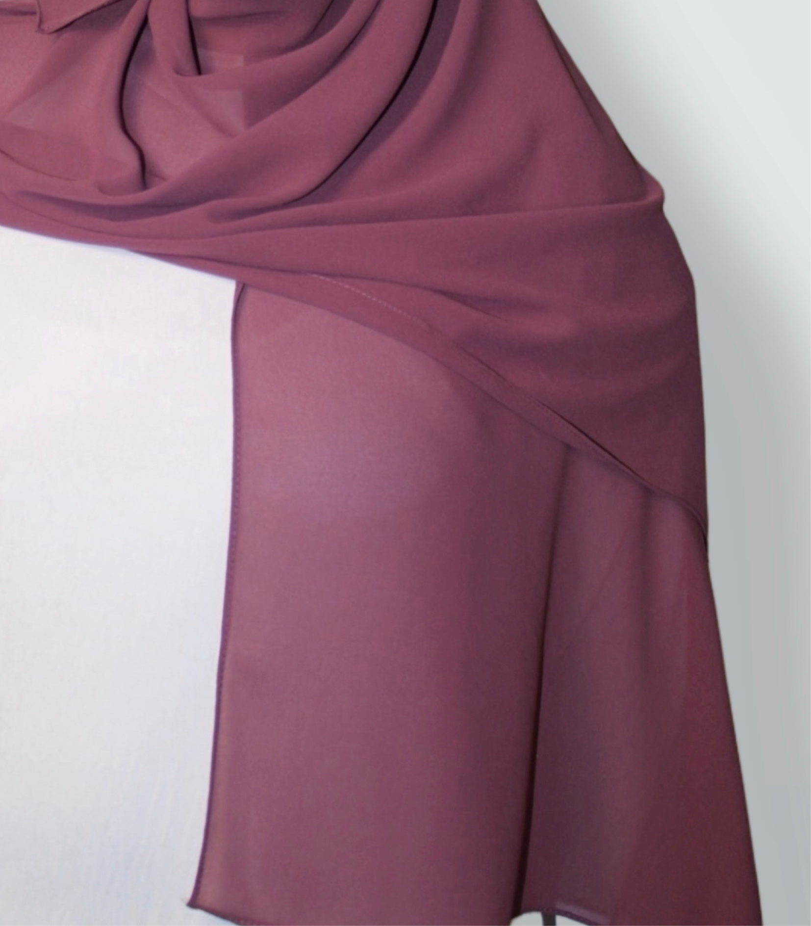 Chiffon Hijab Grape