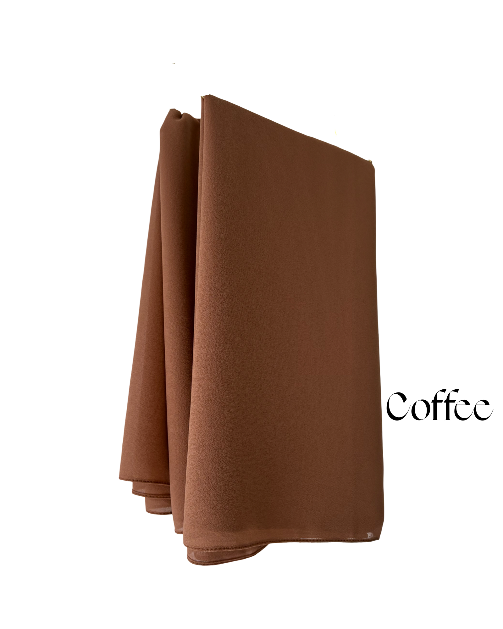 Georgette Chiffon Coffe